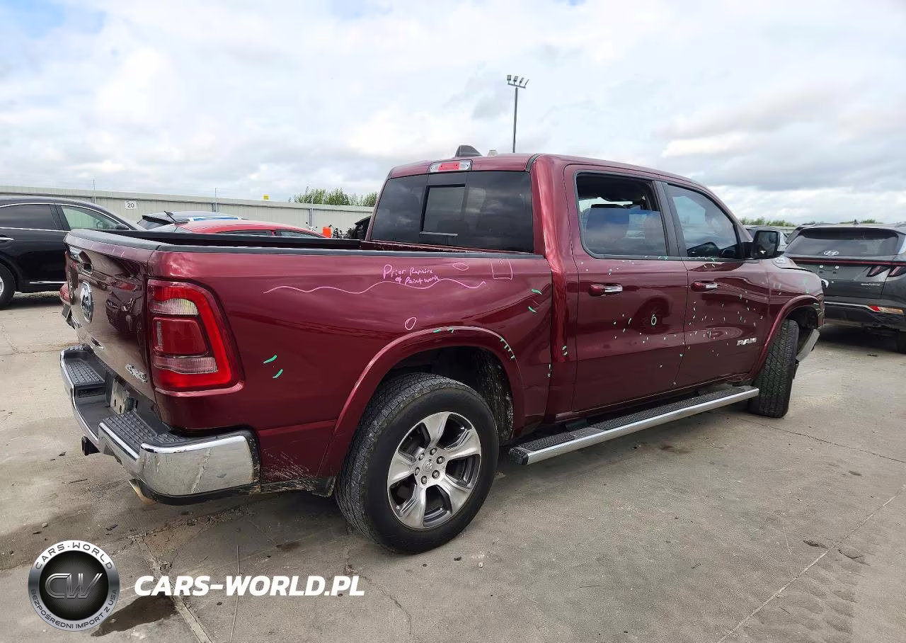 2019 Ram 1500 Laramie VIN:1C6SRFJT9KN546335 - 3