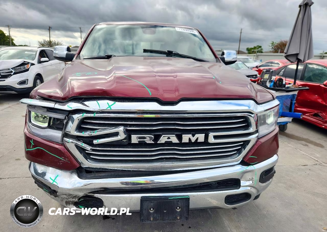 2019 Ram 1500 Laramie VIN:1C6SRFJT9KN546335 - 5