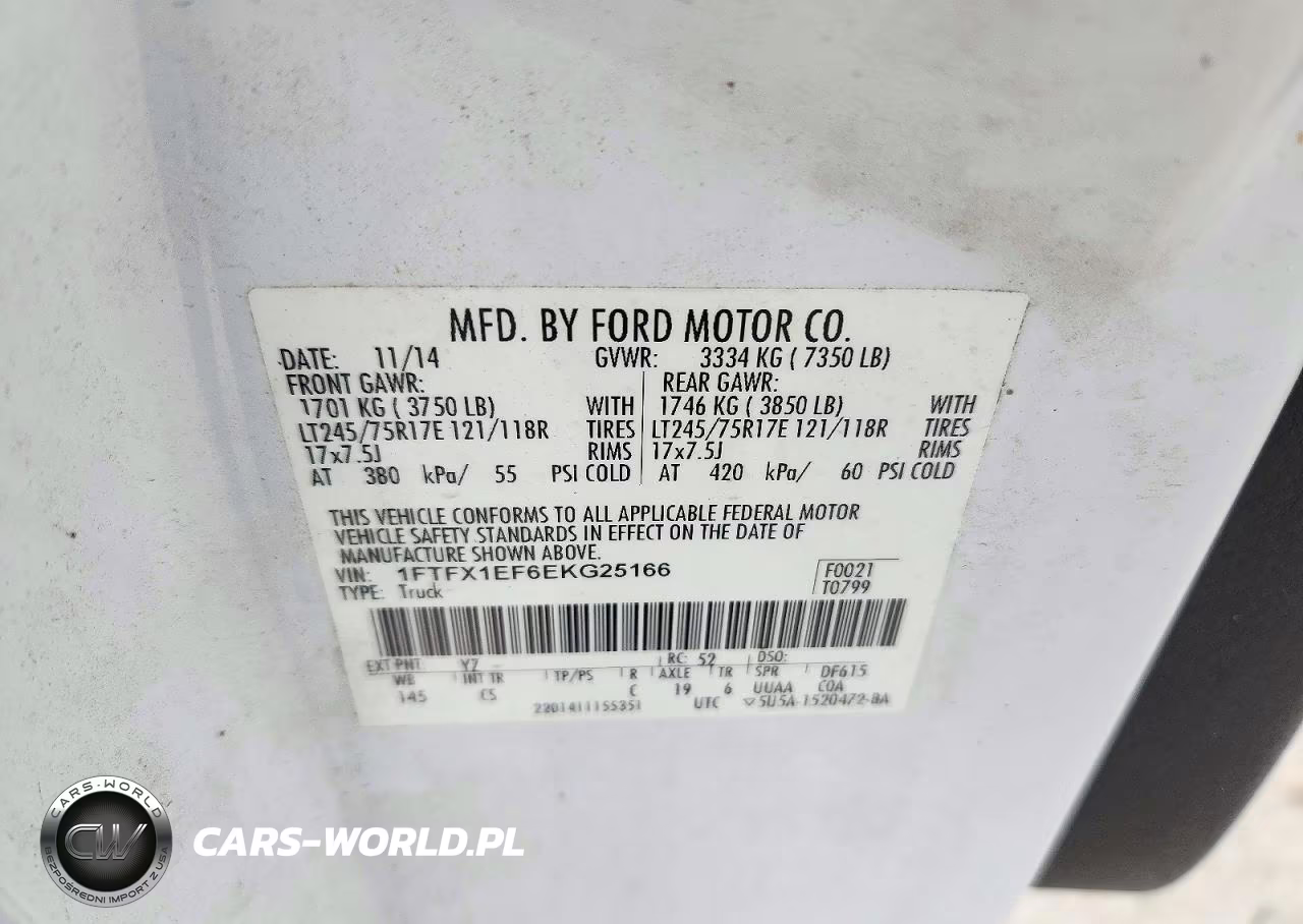 2014 Ford F150 Super Cab VIN:1FTFX1EF6EKG25166 - 12