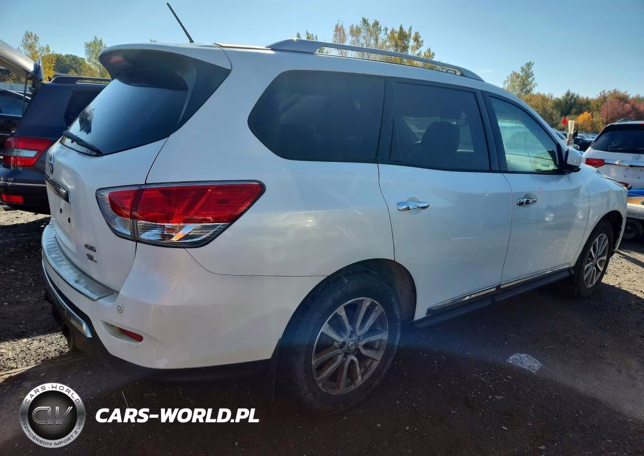 2015 Nissan Pathfinder Sl VIN:5N1AR2MM7FC715119 - 3
