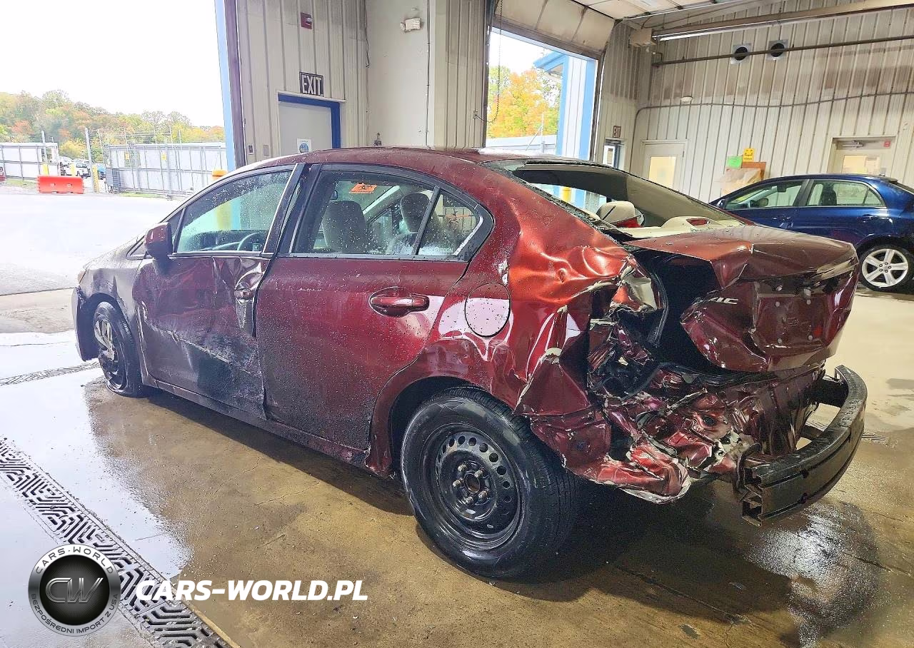 2012 Honda Civic Lx VIN:19XFB2F50CE321468 - 2