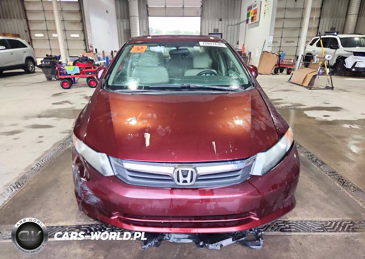 2012 Honda Civic Lx VIN:19XFB2F50CE321468 - 5