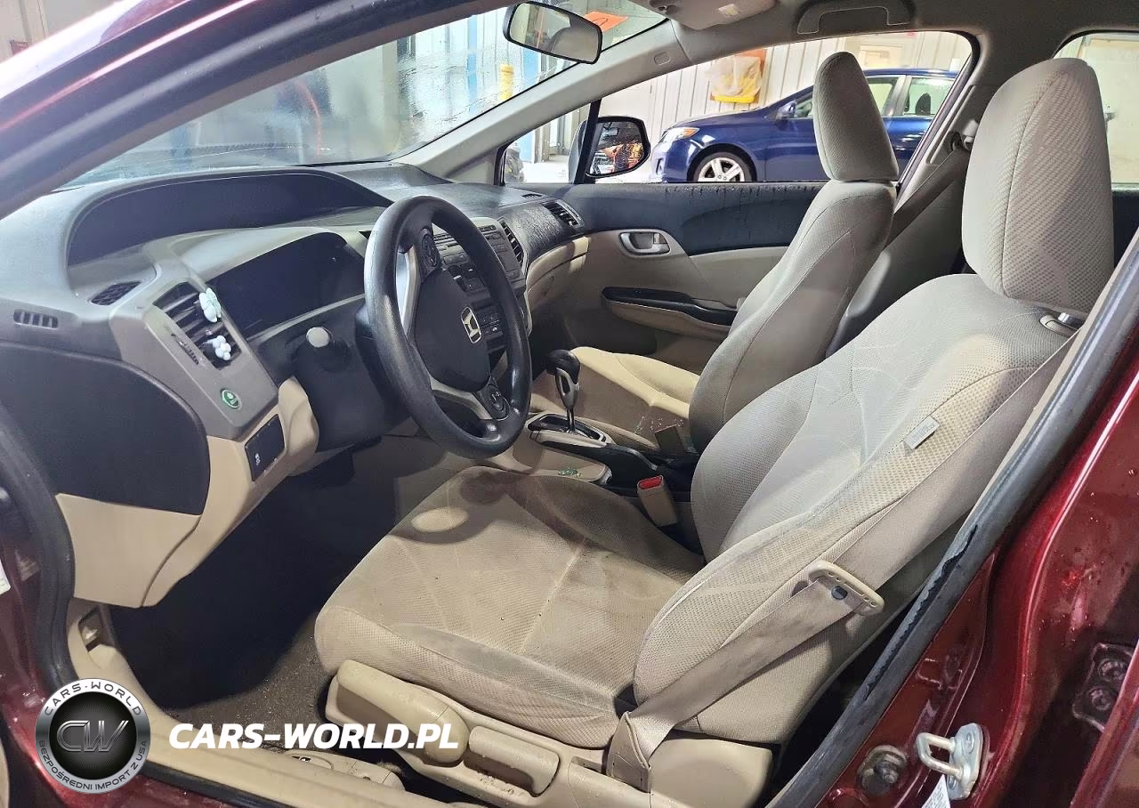 2012 Honda Civic Lx VIN:19XFB2F50CE321468 - 7
