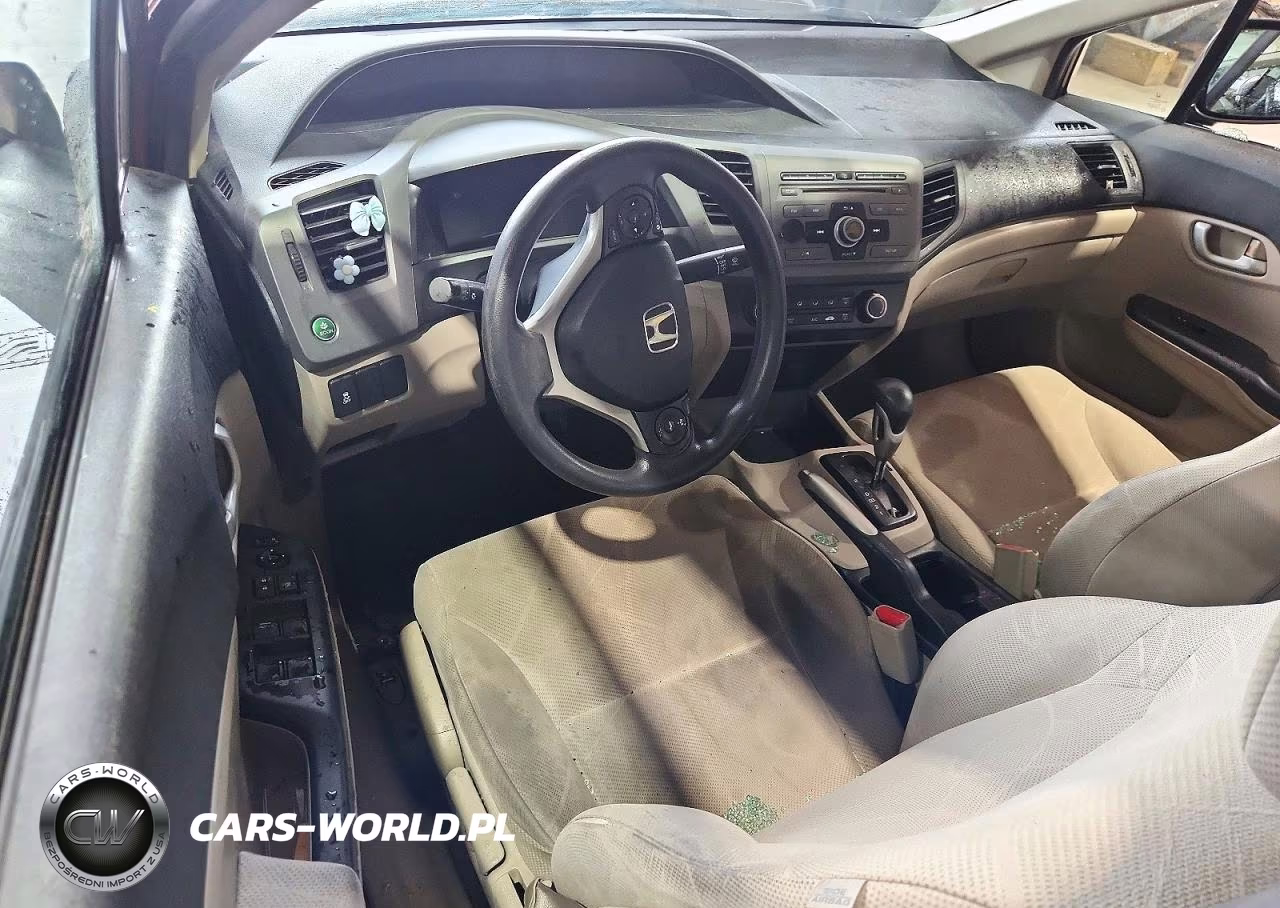2012 Honda Civic Lx VIN:19XFB2F50CE321468 - 8