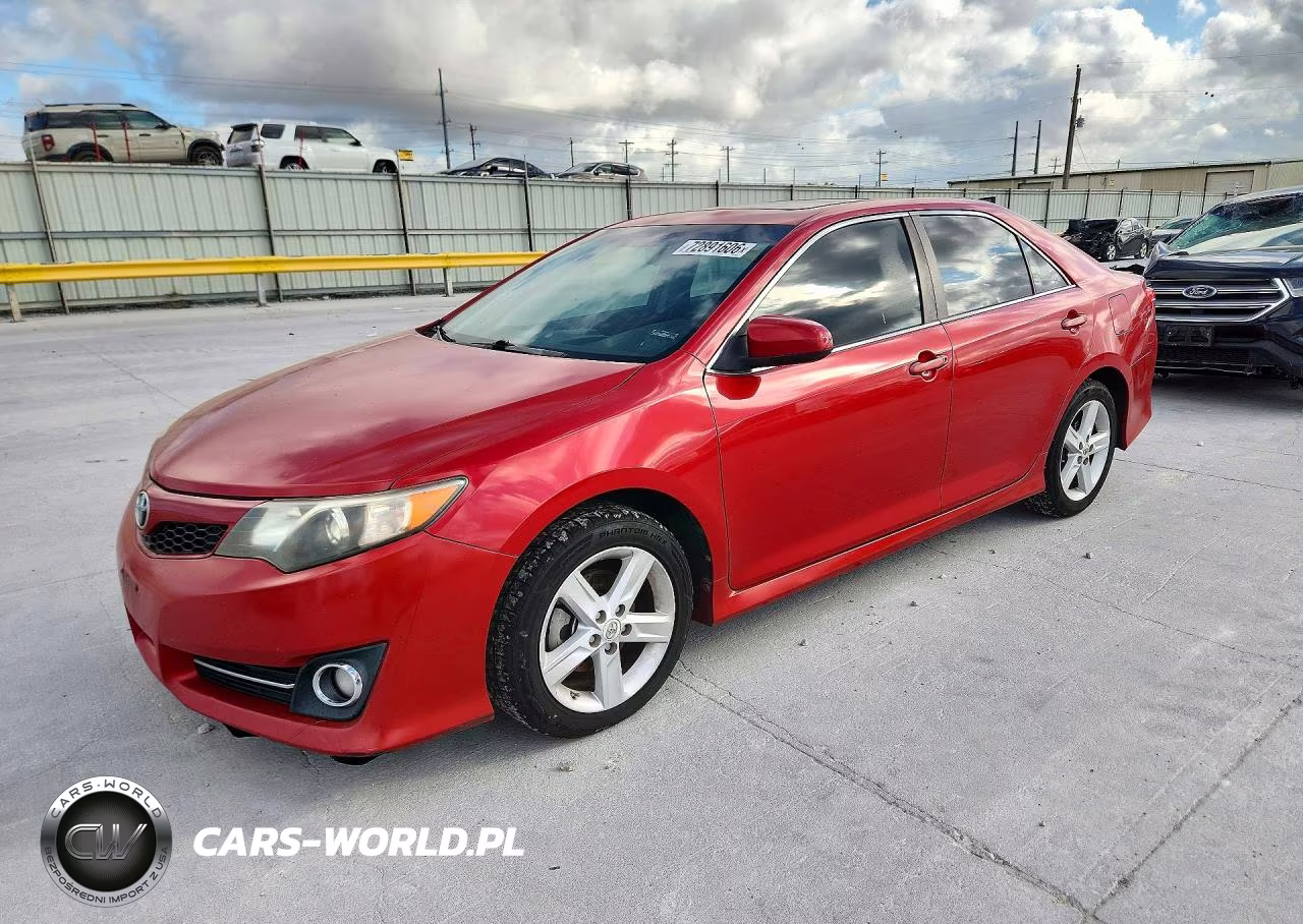 2012 Toyota Camry Se VIN:4T1BF1FK3CU535290 - 1