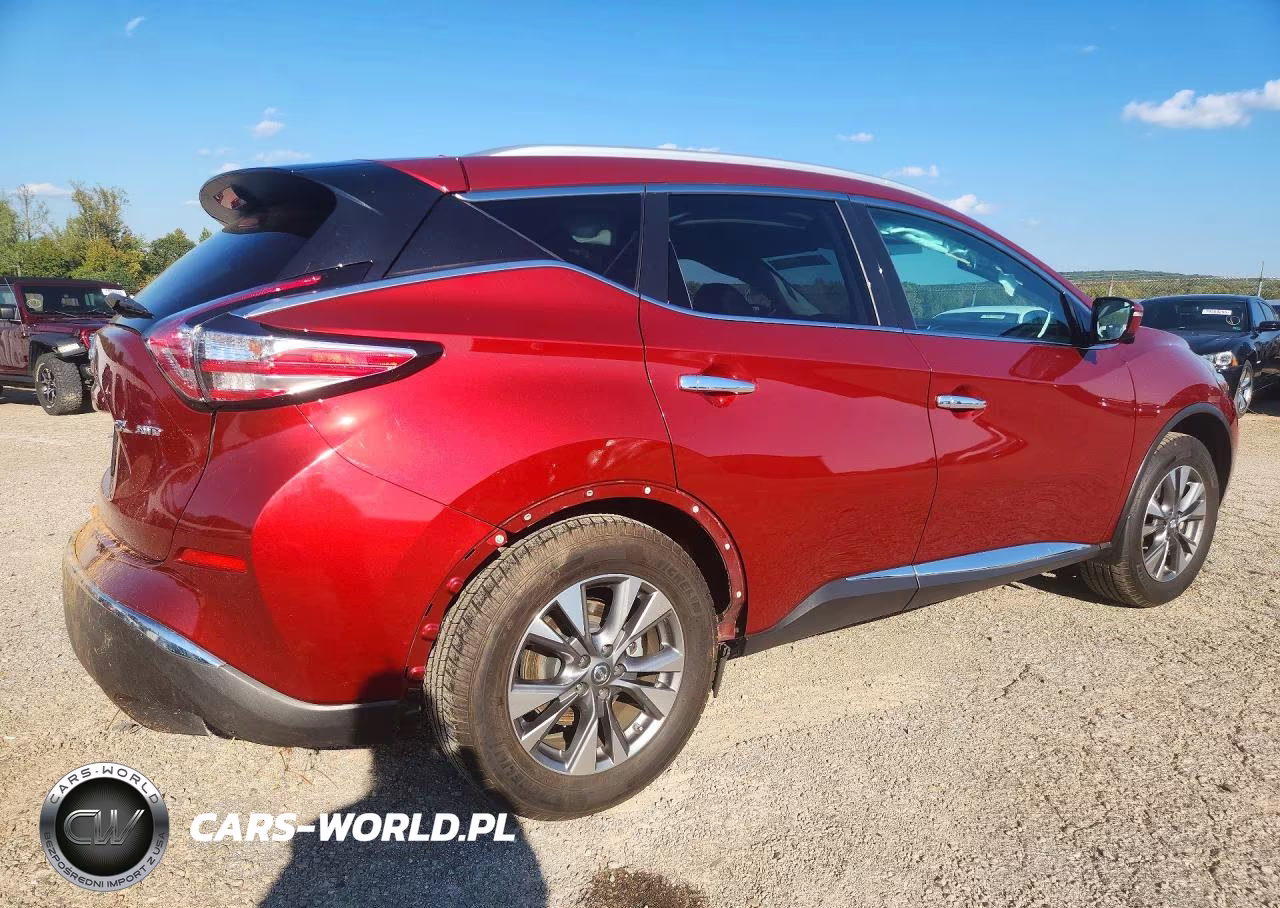 2015 Nissan Murano Sl VIN:5N1AZ2MH3FN281451 - 3