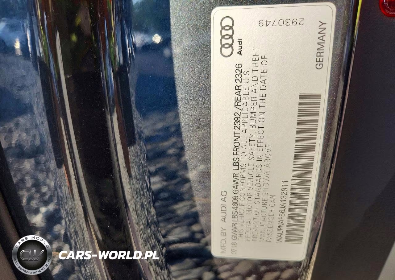 2018 Audi A5 Premium Plus VIN:WAUPNAF56JA132911 - 12