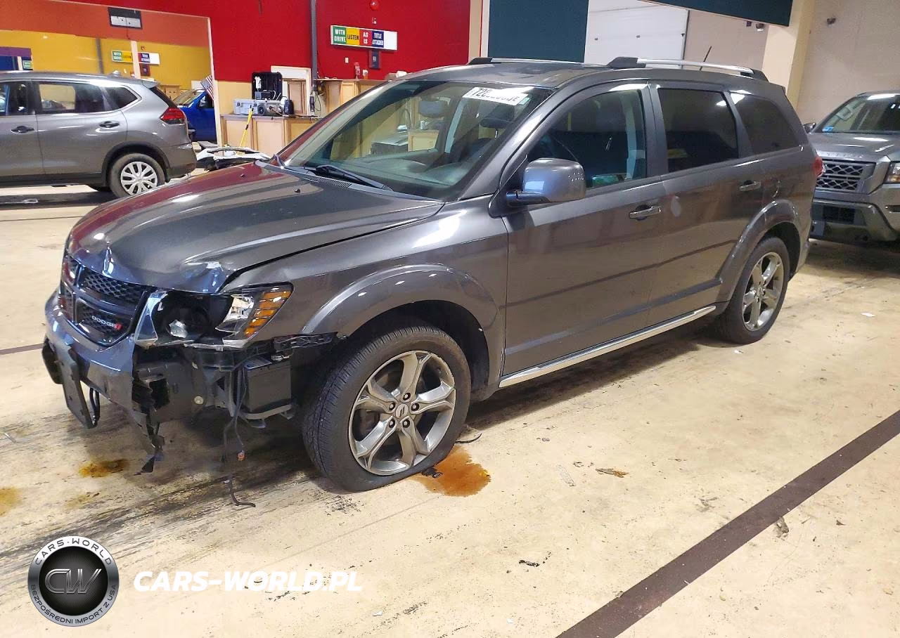 2018 Dodge Journey Crossroad VIN:3C4PDDGG3JT159581 - 1
