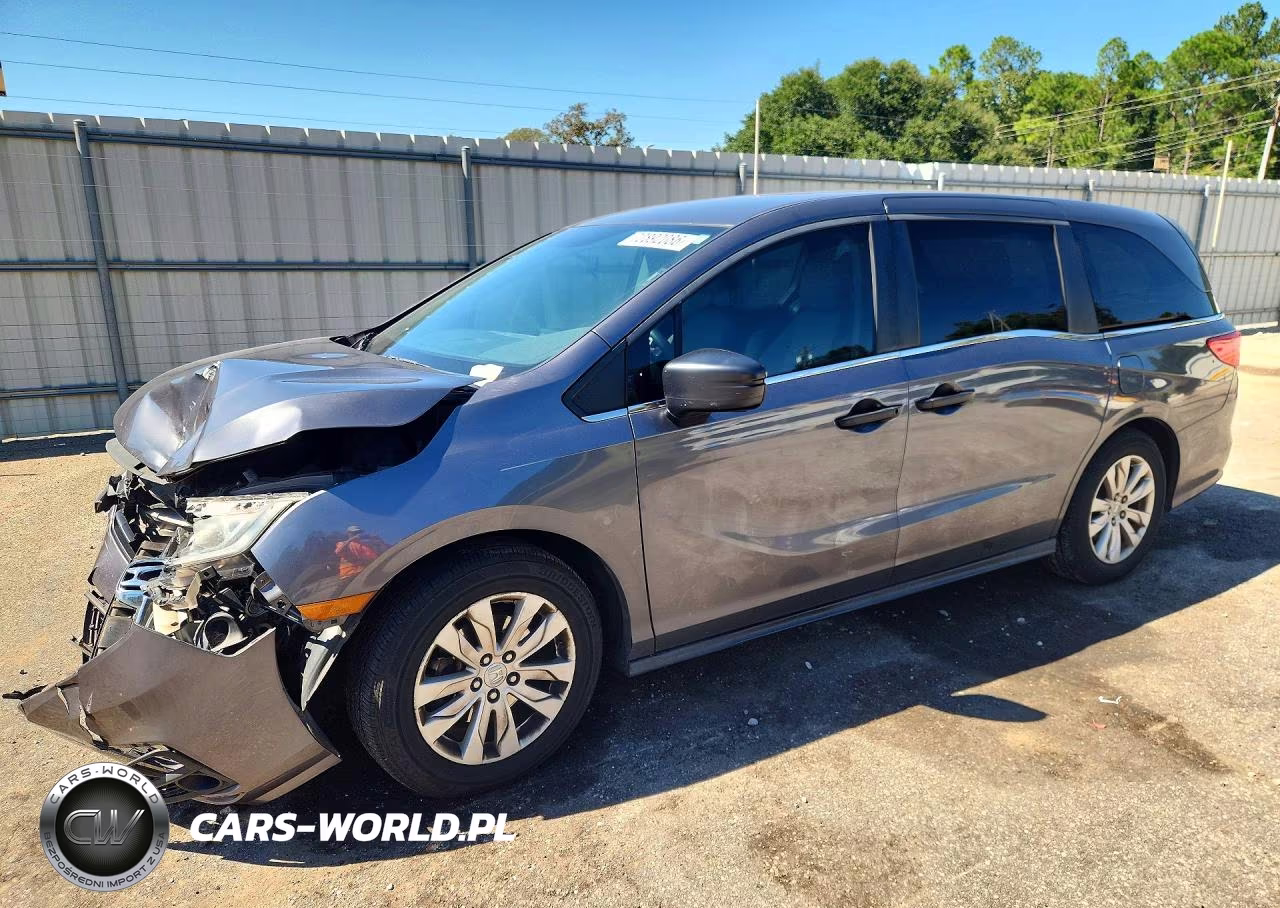 2018 Honda Odyssey Lx VIN:5FNRL6H24JB053049 - 1