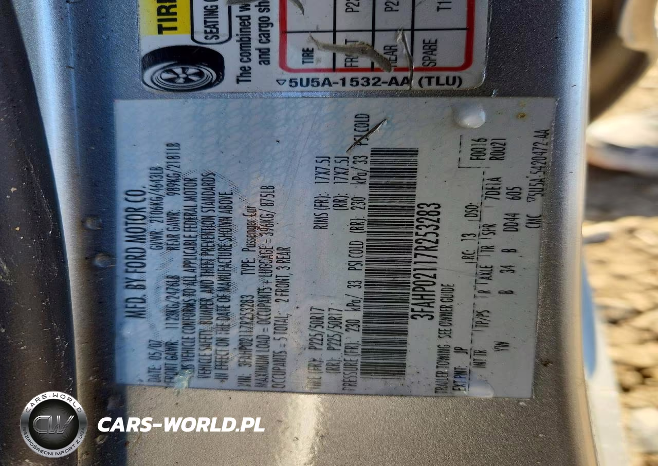 2007 Ford Fusion Sel VIN:3FAHP02117R253283 - 12