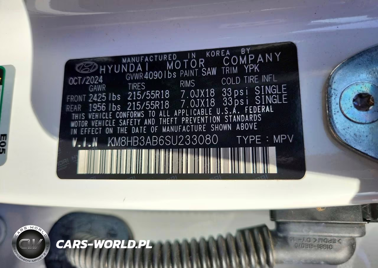 2025 Hyundai Kona Sel VIN:KM8HB3AB6SU233080 - 14