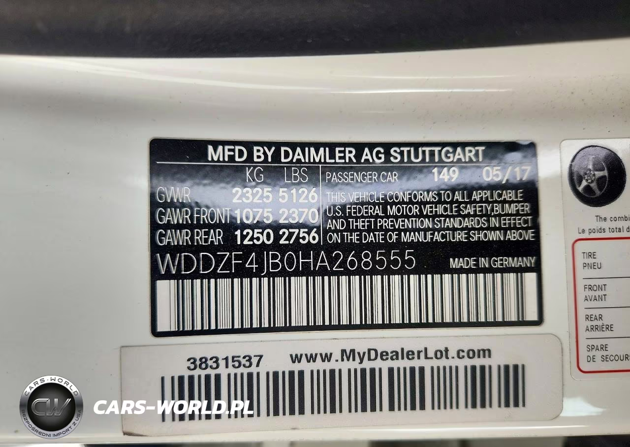 2017 Mercedes-Benz E 300 VIN:WDDZF4JB0HA268555 - 13