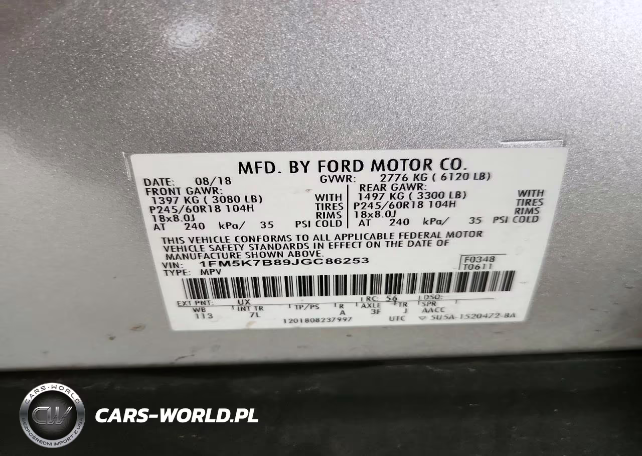 2018 Ford Explorer VIN:1FM5K7B89JGC86253 - 13