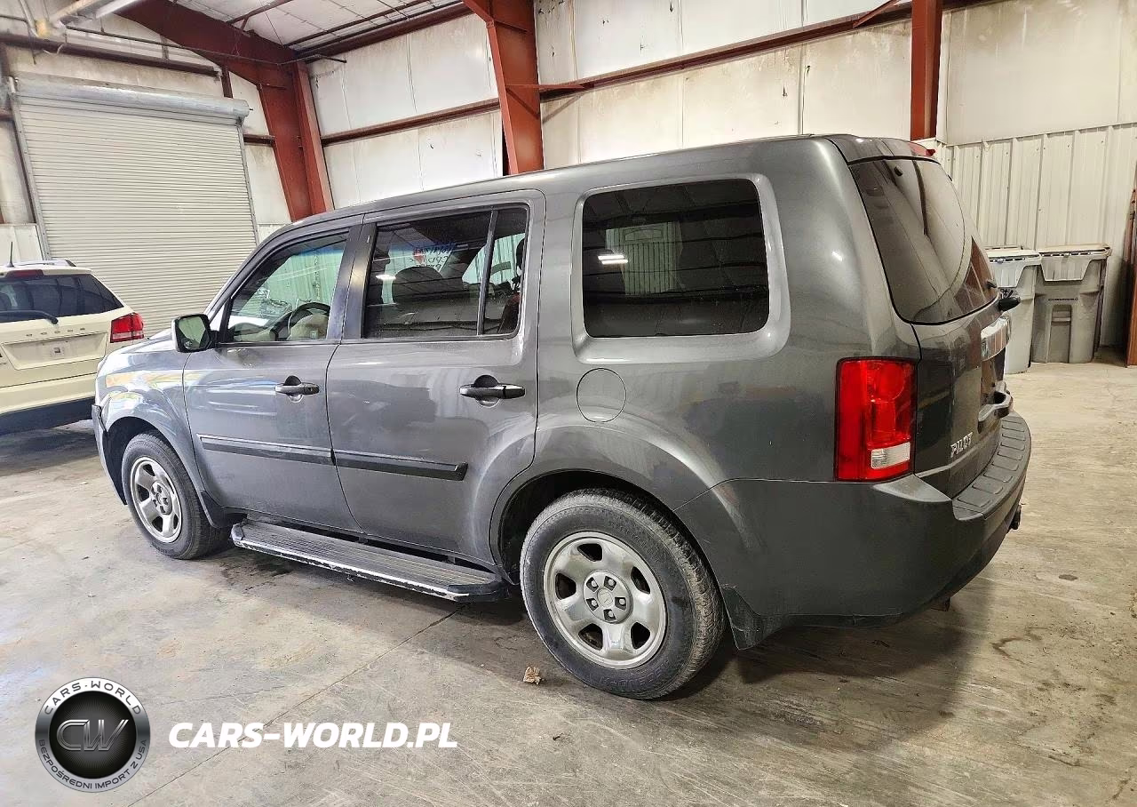 2012 Honda Pilot Lx VIN:5FNYF4H28CB036751 - 2
