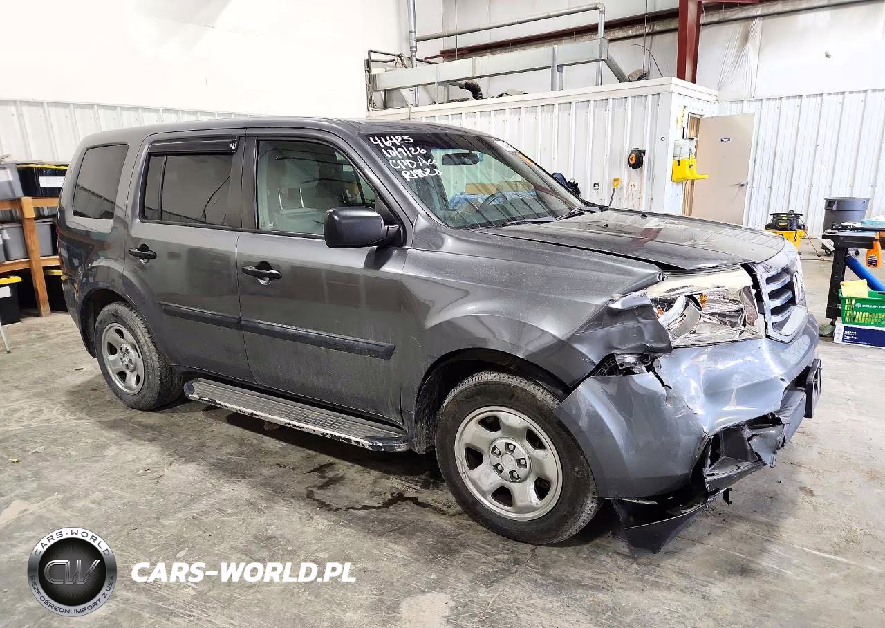 2012 Honda Pilot Lx VIN:5FNYF4H28CB036751 - 4