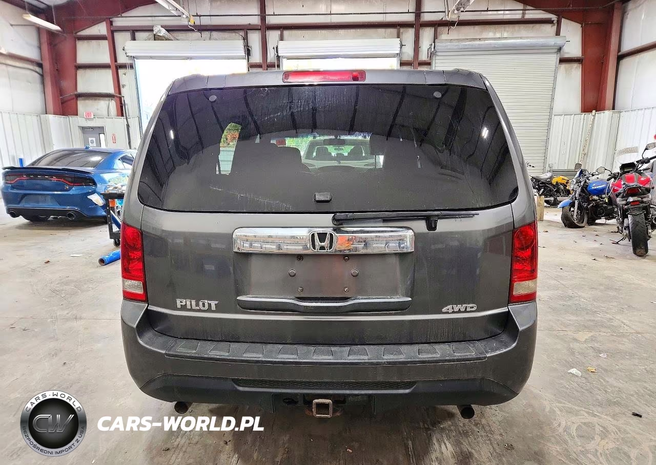 2012 Honda Pilot Lx VIN:5FNYF4H28CB036751 - 6