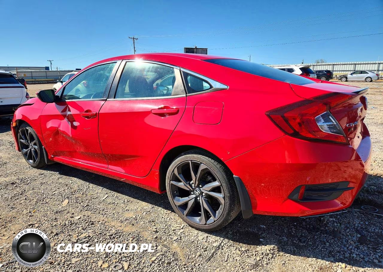 2020 Honda Civic Sport VIN:2HGFC2E87LH526932 - 2