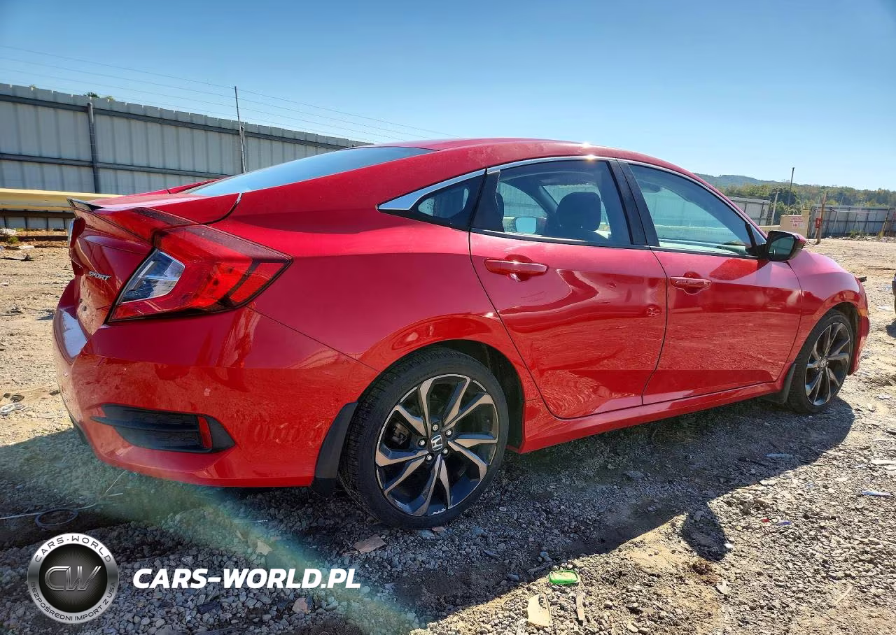 2020 Honda Civic Sport VIN:2HGFC2E87LH526932 - 3