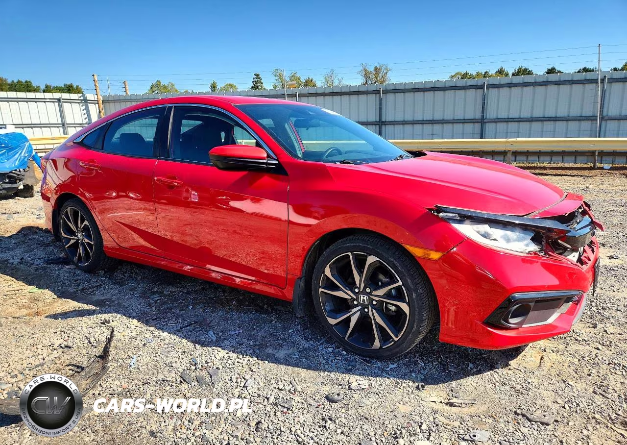 2020 Honda Civic Sport VIN:2HGFC2E87LH526932 - 4