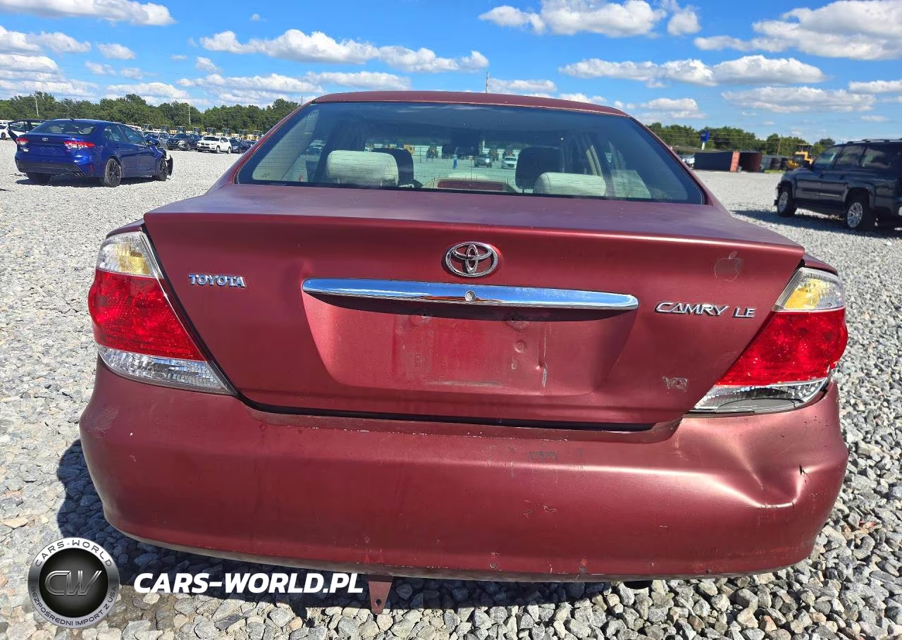 2005 Toyota Camry Le V6 VIN:4T1BF32K35U106235 - 6