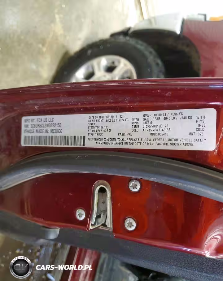 2022 Ram 2500 Tradesman VIN:3C6UR5CL3NG222150 - 12