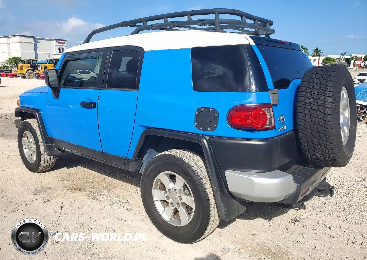 2007 Toyota Fj Cruiser Base VIN:JTEBU11F970063058 - 2