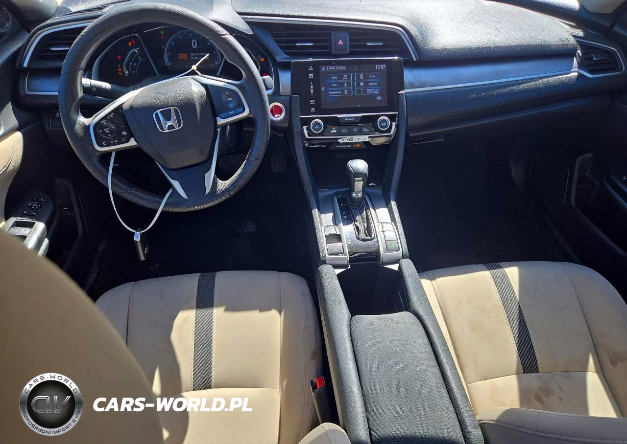 2018 Honda Civic Ex VIN:19XFC2F76JE039217 - 8