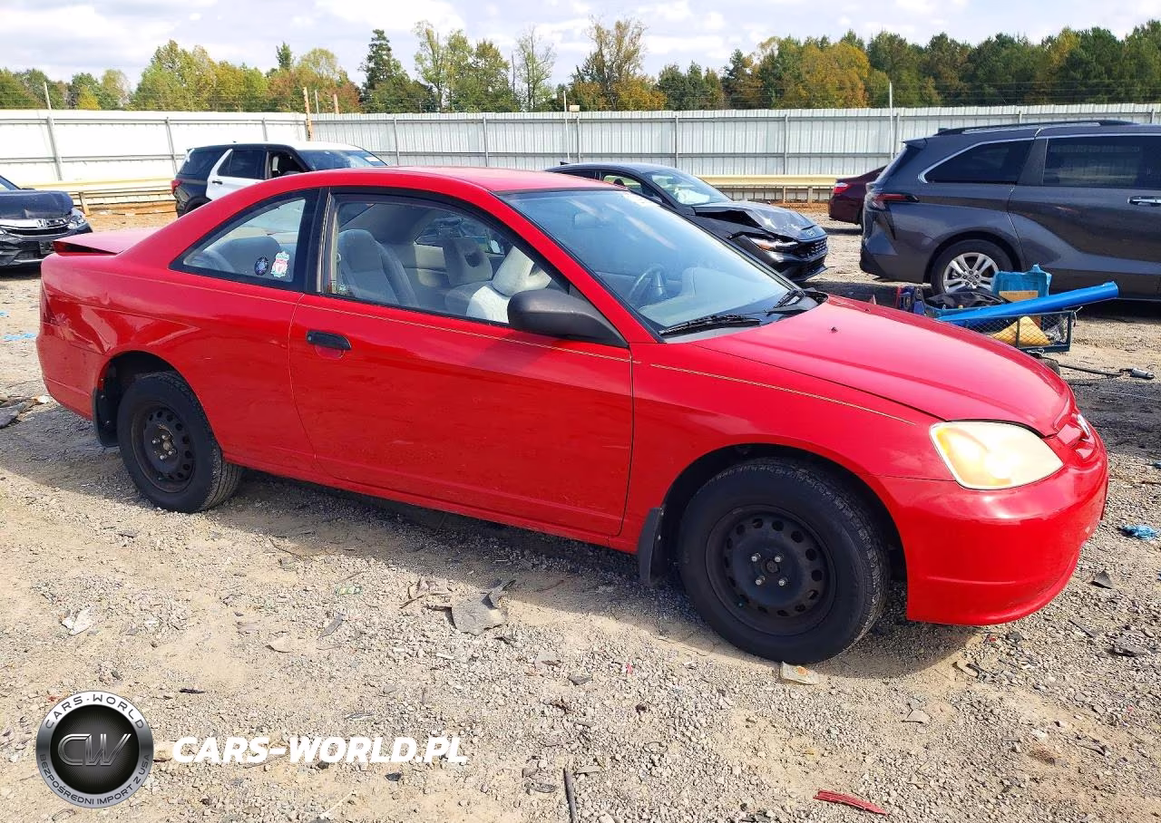 2001 Honda Civic Lx VIN:1HGEM21501L023845 - 4