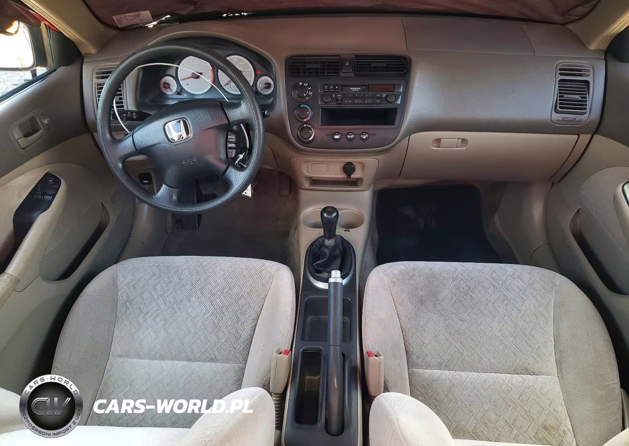 2001 Honda Civic Lx VIN:1HGEM21501L023845 - 8