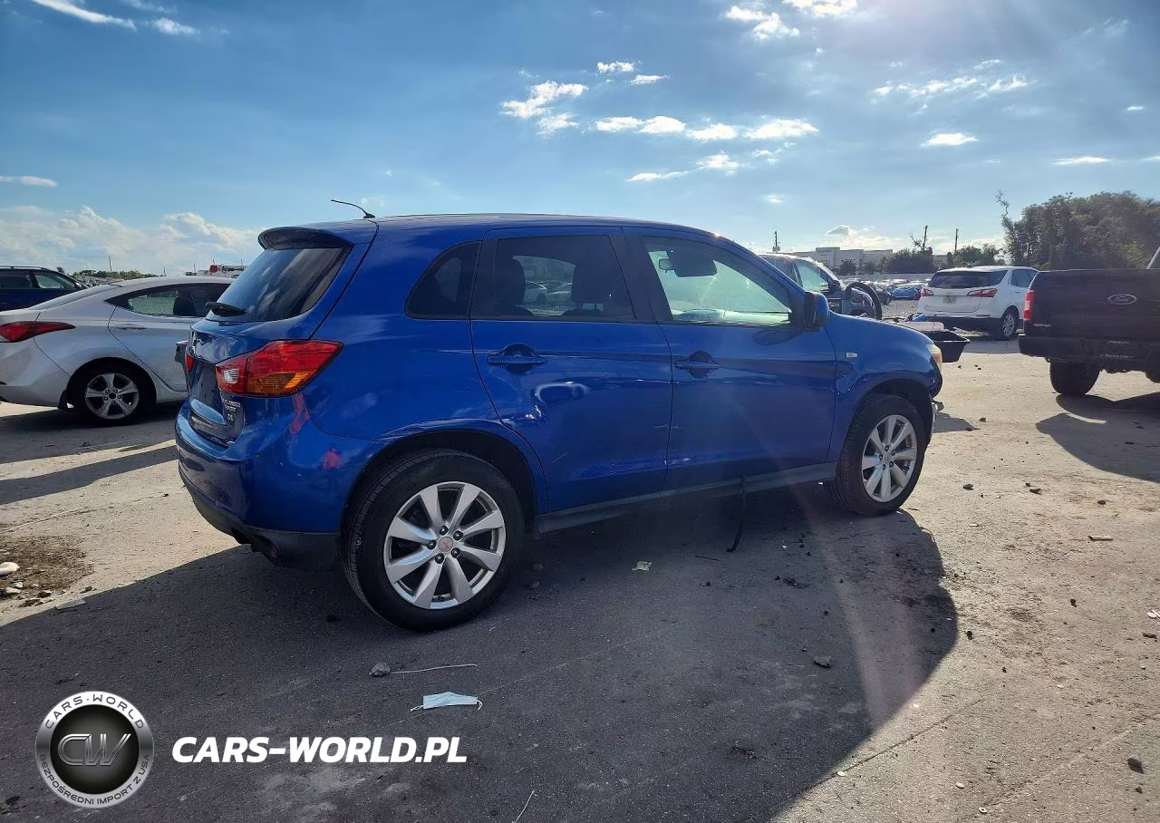 2015 Mitsubishi Outlander Sport Es VIN:4A4AP3AW2FE027337 - 3