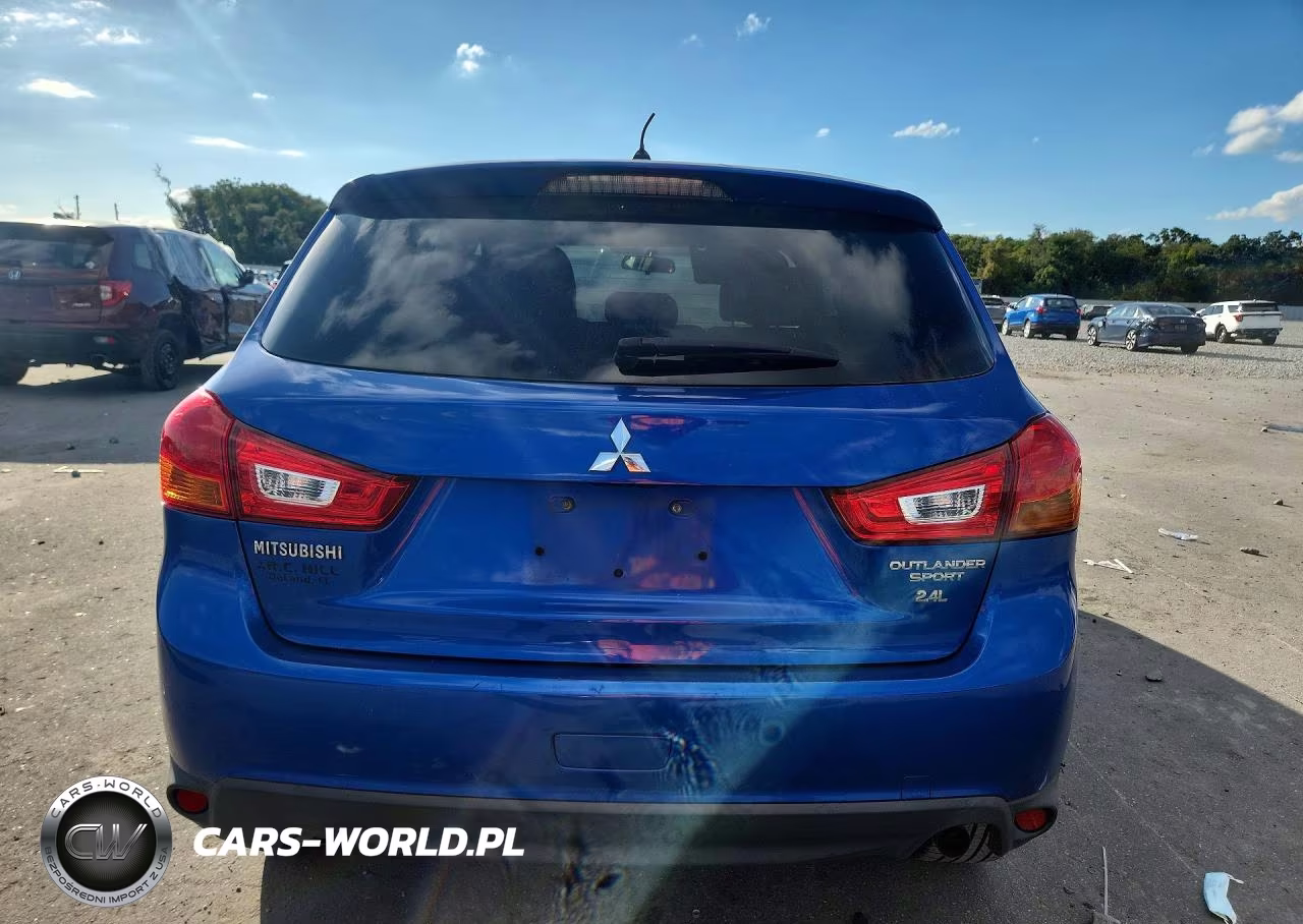 2015 Mitsubishi Outlander Sport Es VIN:4A4AP3AW2FE027337 - 6