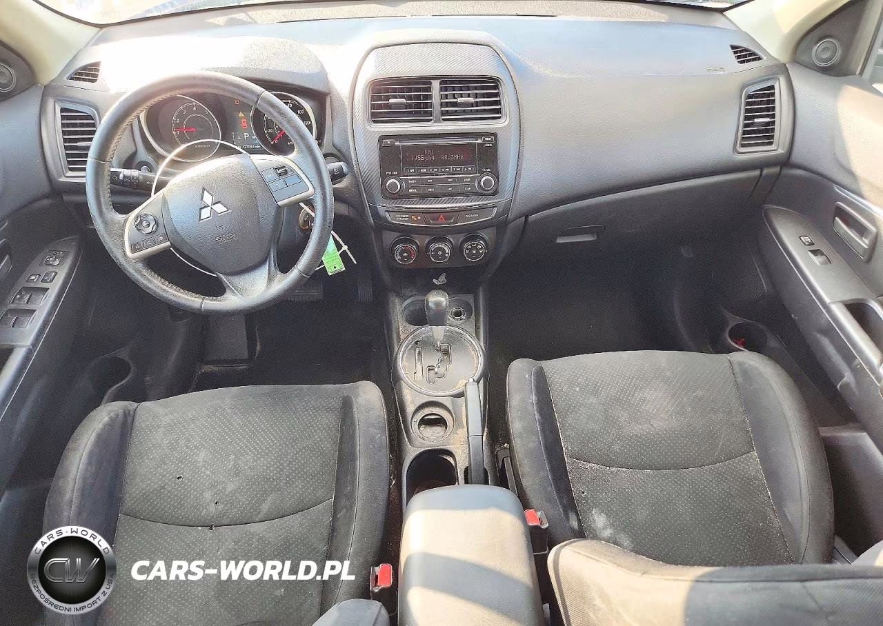 2015 Mitsubishi Outlander Sport Es VIN:4A4AP3AW2FE027337 - 8