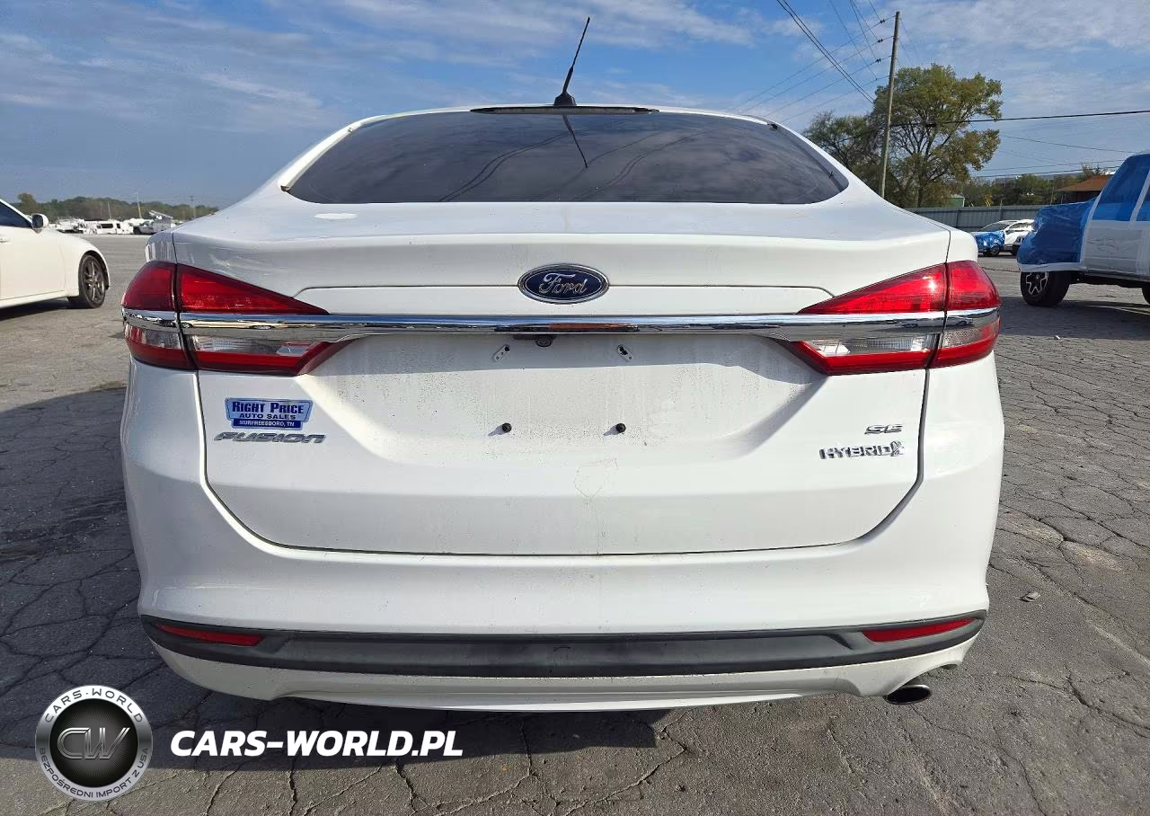 2018 Ford Fusion Se Hybrid VIN:3FA6P0LU8JR128496 - 6