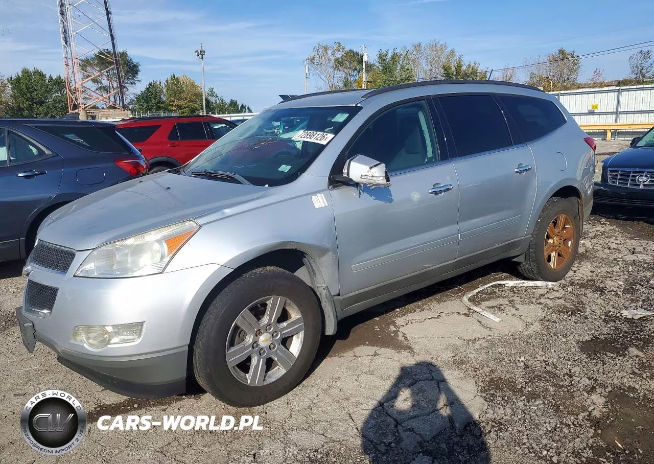 2012 Chevrolet Traverse Lt VIN:1GNKVGED8CJ269559 - 1