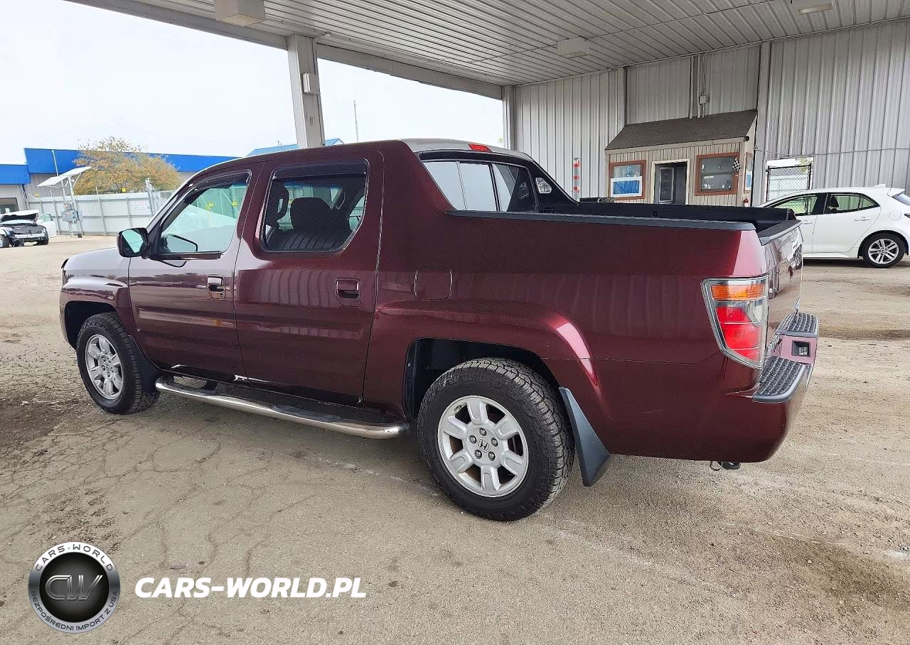 2007 Honda Ridgeline Rts VIN:2HJYK16457H527613 - 2