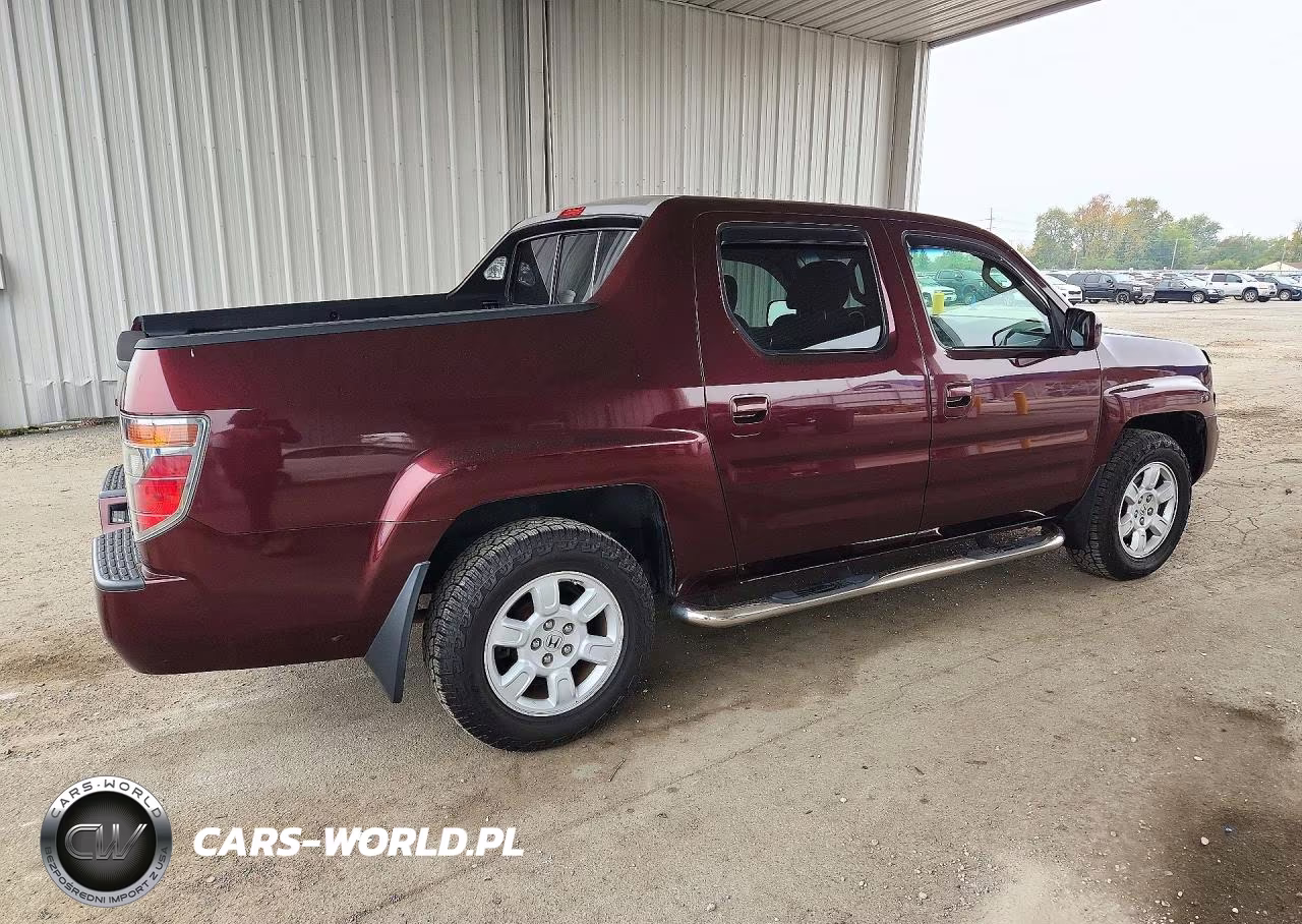 2007 Honda Ridgeline Rts VIN:2HJYK16457H527613 - 3