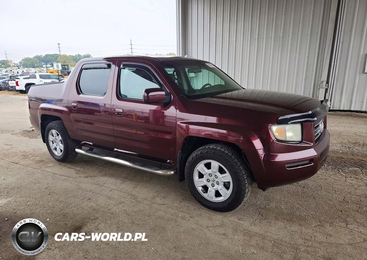 2007 Honda Ridgeline Rts VIN:2HJYK16457H527613 - 4