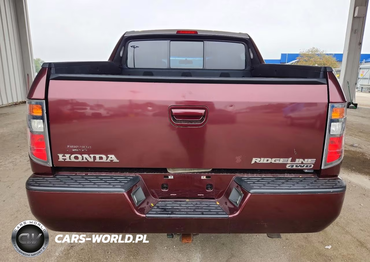 2007 Honda Ridgeline Rts VIN:2HJYK16457H527613 - 6