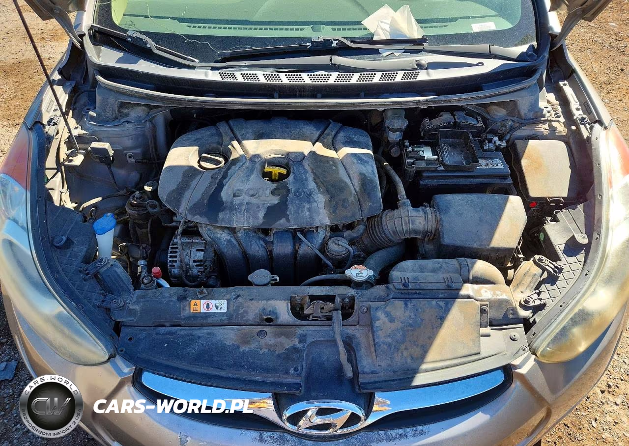 2013 Hyundai Elantra Gls VIN:5NPDH4AE3DH378382 - 11