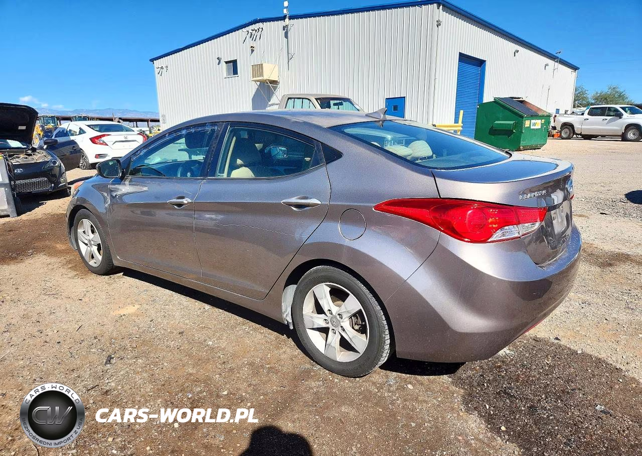 2013 Hyundai Elantra Gls VIN:5NPDH4AE3DH378382 - 2