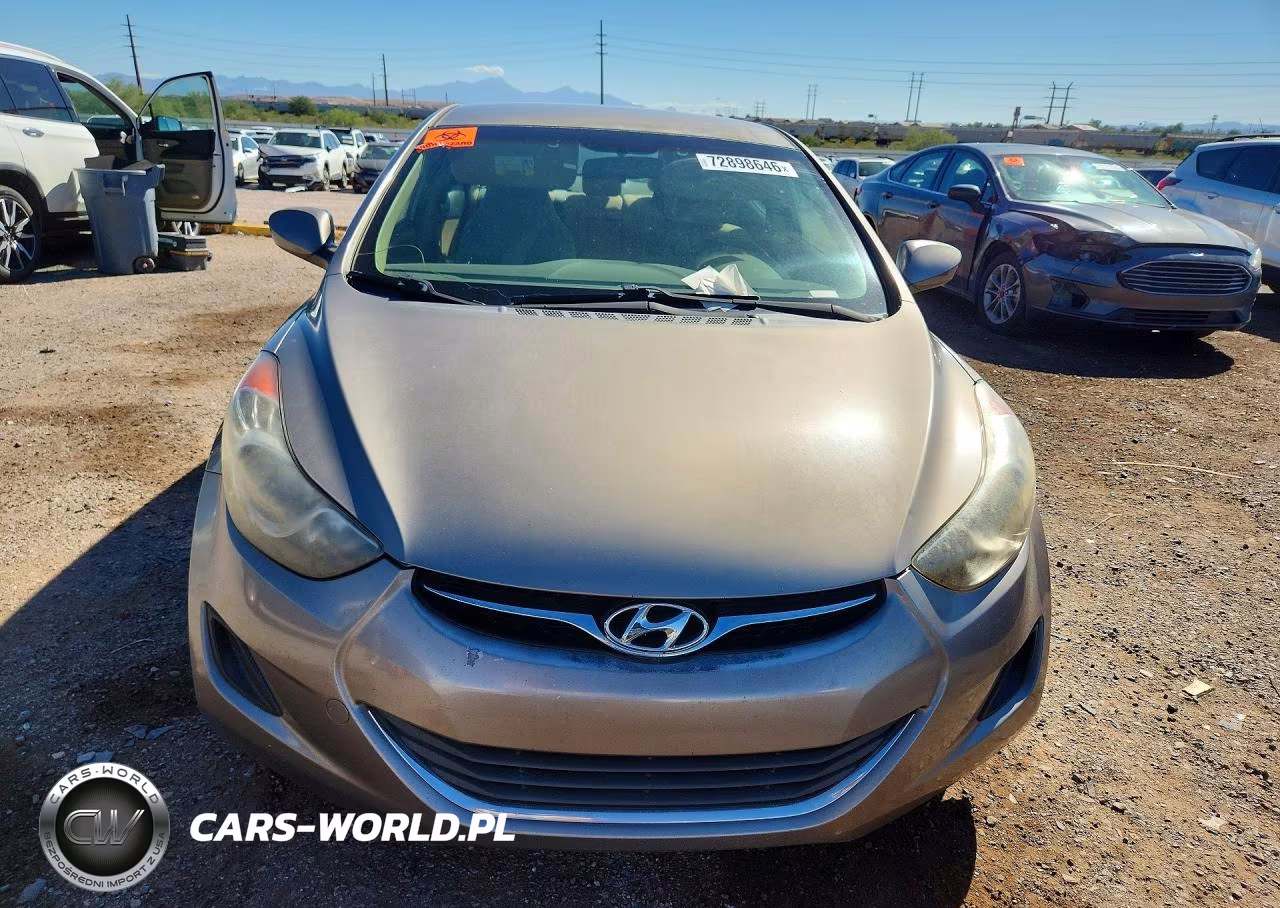 2013 Hyundai Elantra Gls VIN:5NPDH4AE3DH378382 - 5