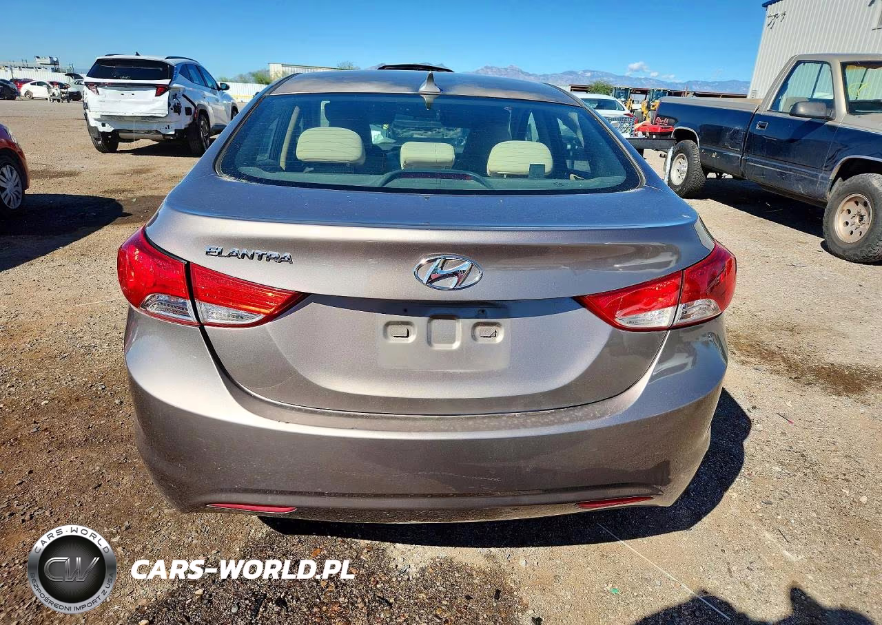 2013 Hyundai Elantra Gls VIN:5NPDH4AE3DH378382 - 6