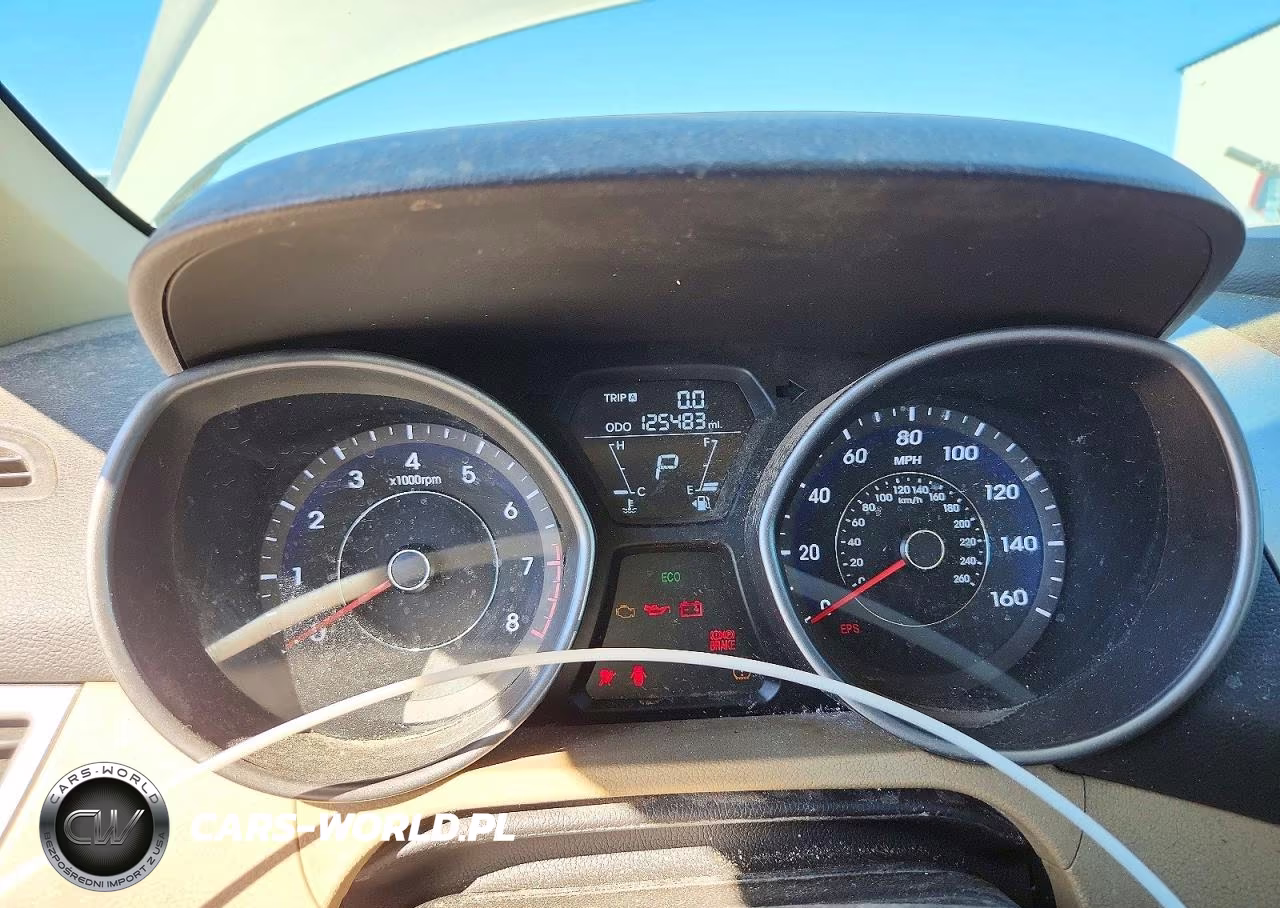 2013 Hyundai Elantra Gls VIN:5NPDH4AE3DH378382 - 9