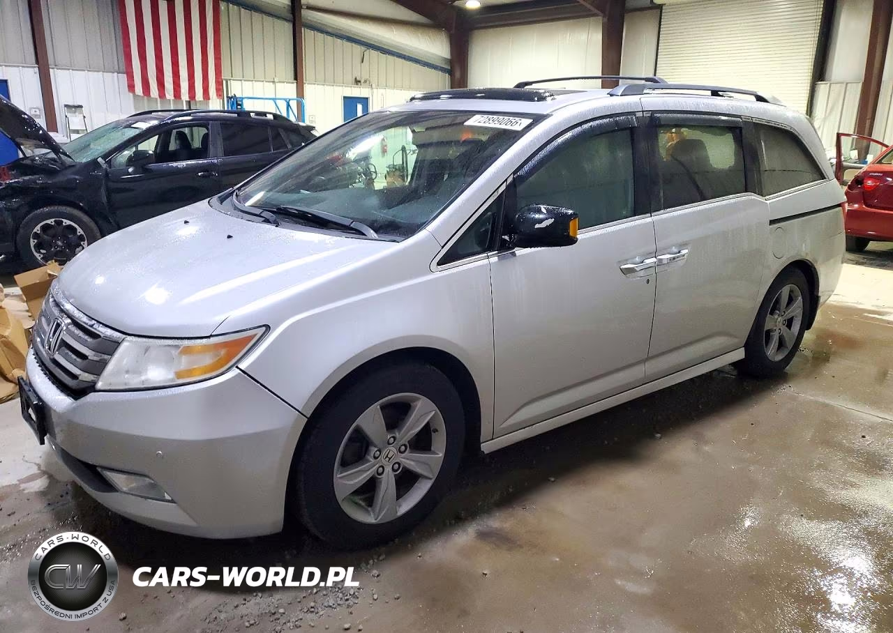 2012 Honda Odyssey Touring VIN:5FNRL5H9XCB008398 - 1