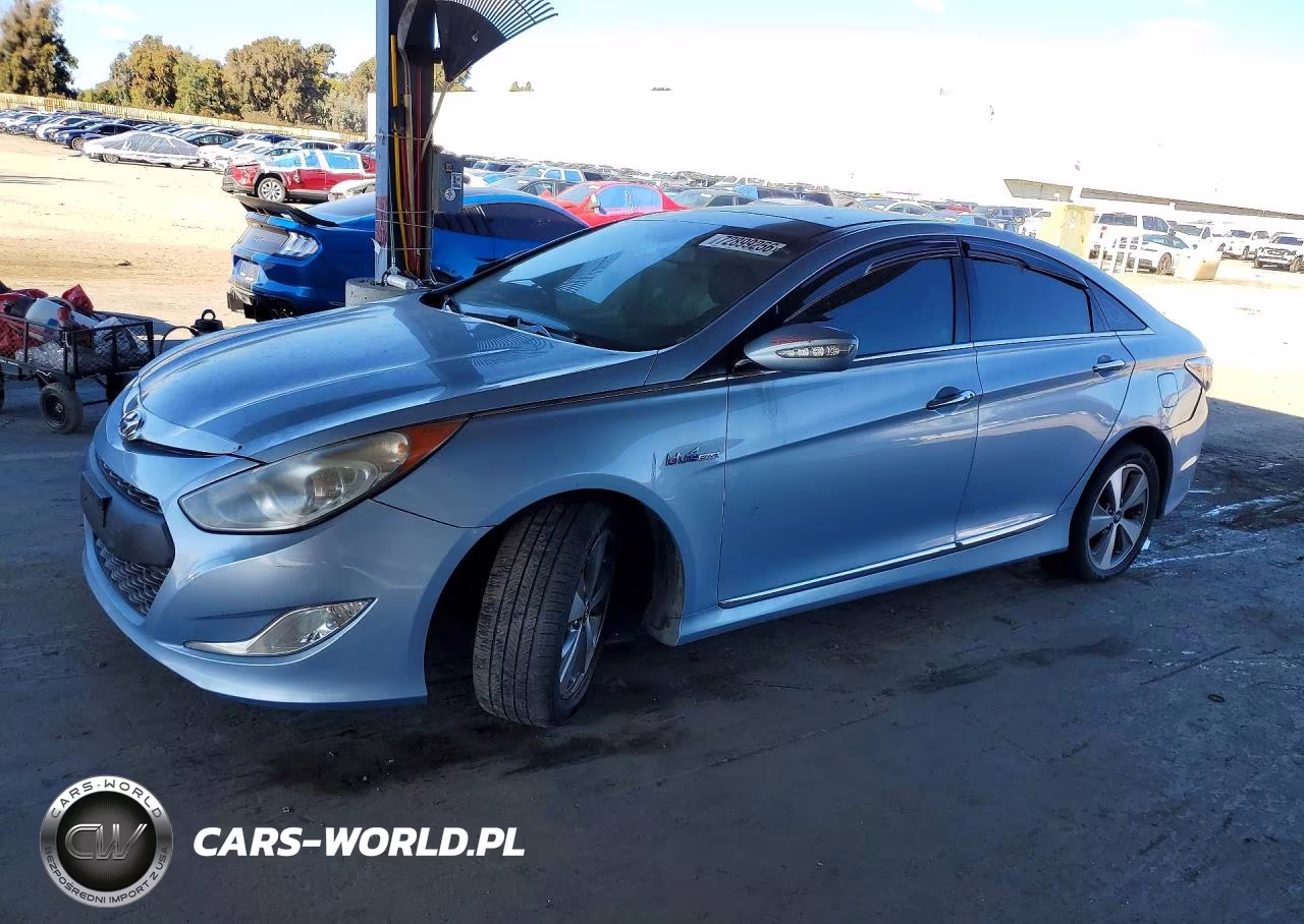 2012 HYUNDAI SONATA HYB HYBRID VIN:KMHEC4A4XCA040859 - 1