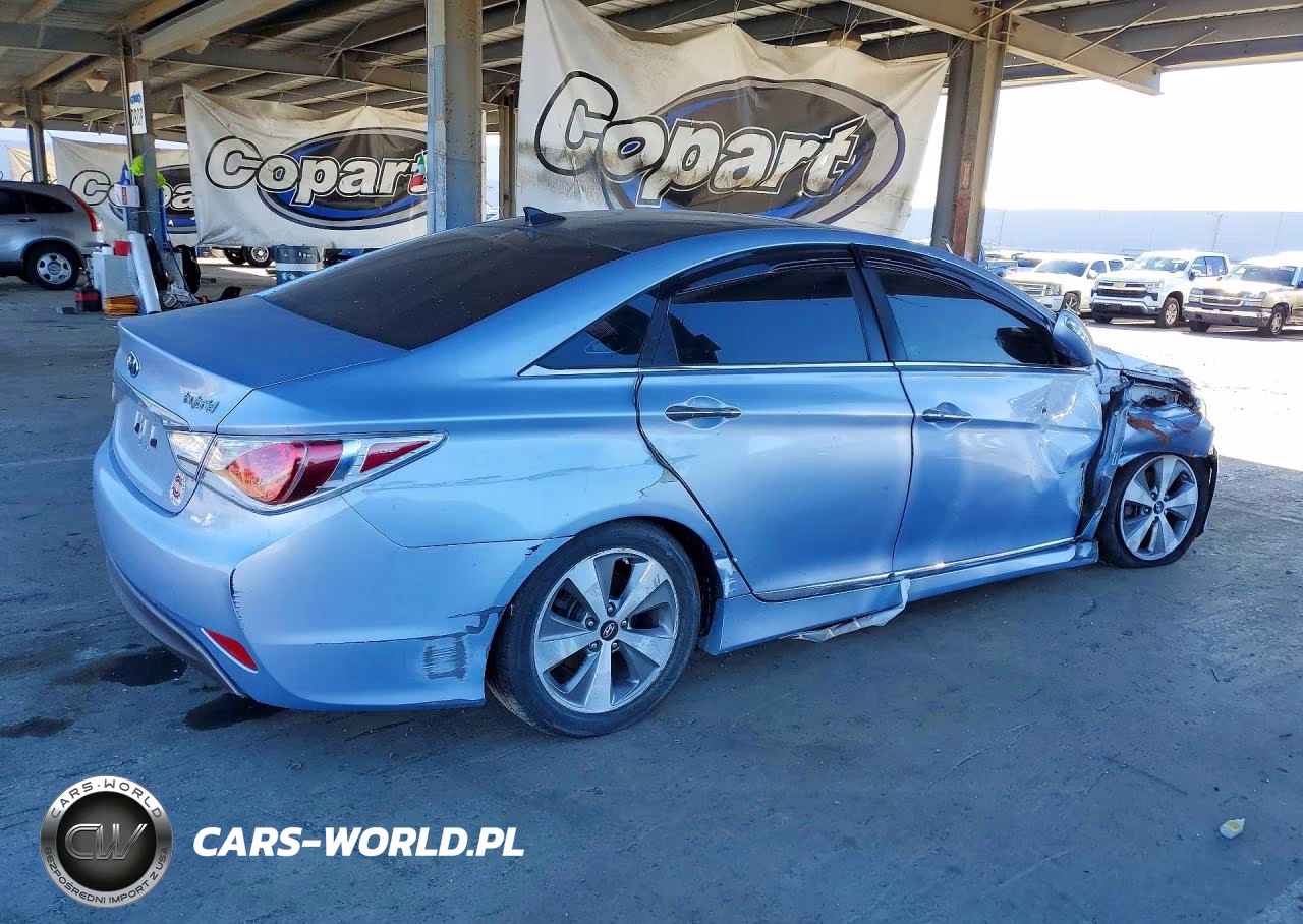 2012 HYUNDAI SONATA HYB HYBRID VIN:KMHEC4A4XCA040859 - 3