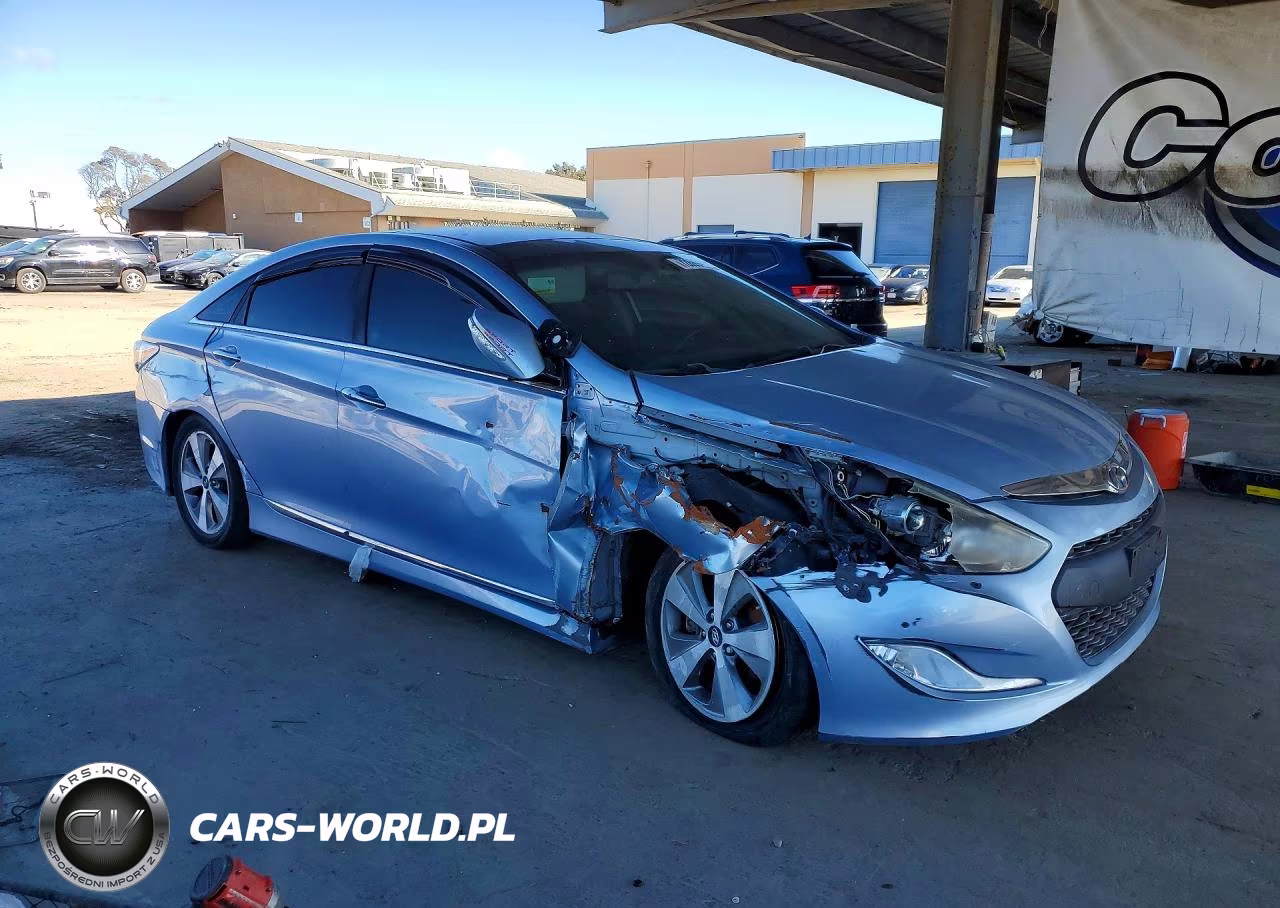 2012 HYUNDAI SONATA HYB HYBRID VIN:KMHEC4A4XCA040859 - 4