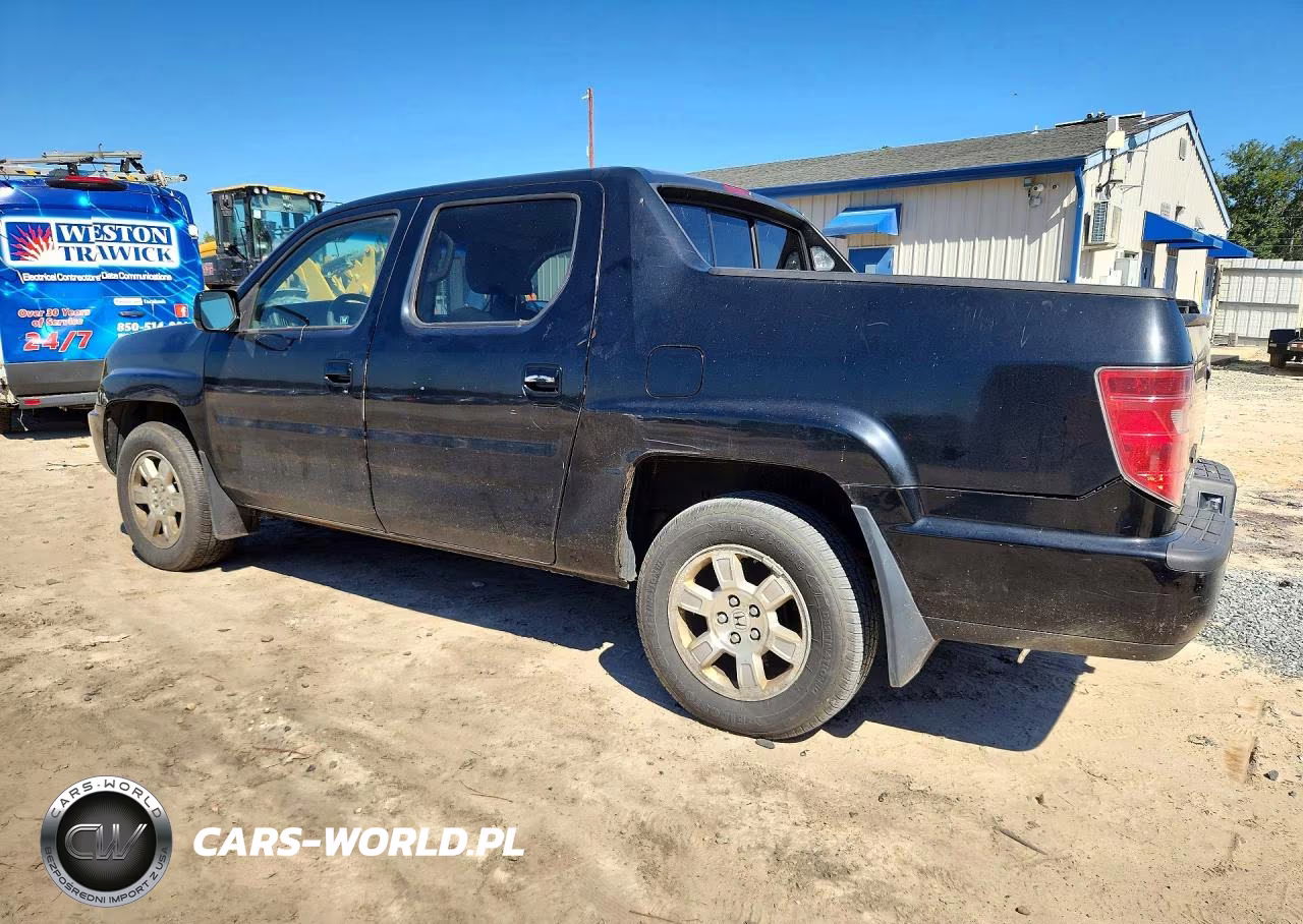 2011 Honda Ridgeline Rts VIN:5FPYK1F49BB453574 - 2