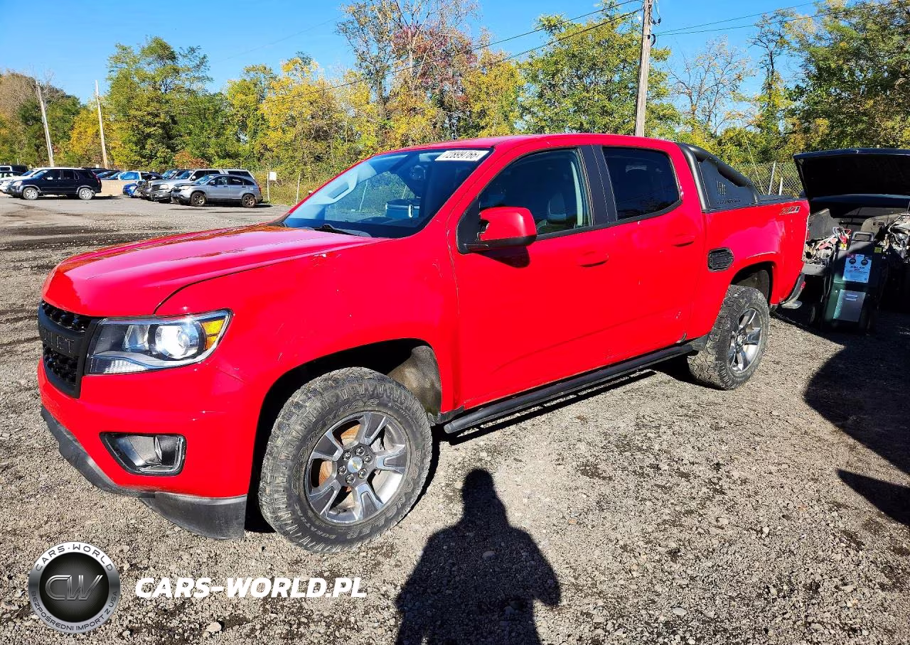 2019 Chevrolet Colorado Z71 VIN:1GCGTDEN8K1301386 - 1