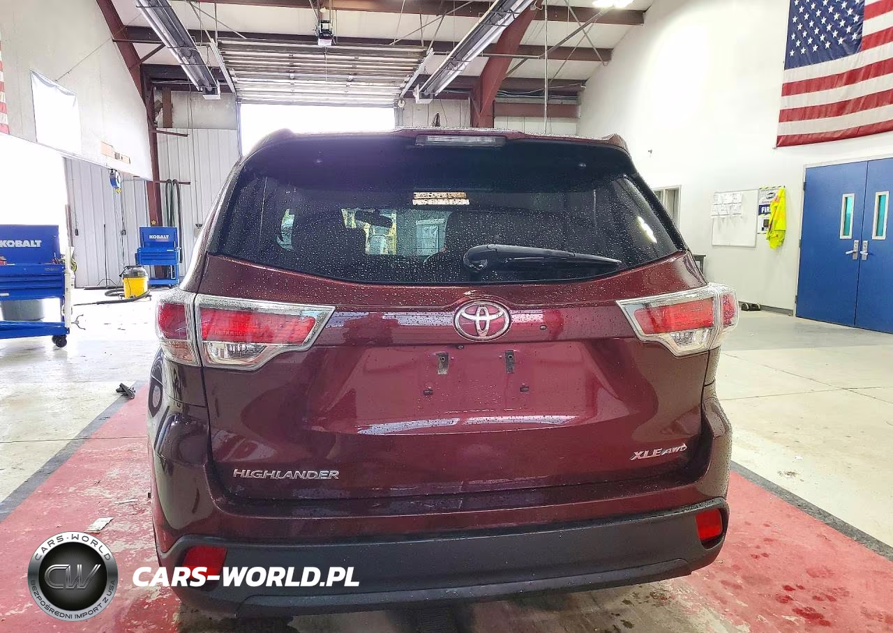 2016 Toyota Highlander Xle VIN:5TDJKRFHXGS312155 - 6